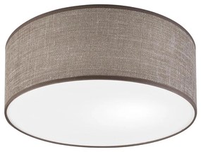 Таванно осветително тяло SIRJA 1xE27/15W/230V Ø 35 cm кафяво