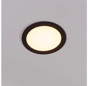 Eglo 31744 - LED Димируема лампа за баня FUEVA-Z 10,5W/230V IP44 черен