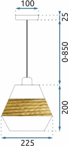 Плафон APP989-1CP