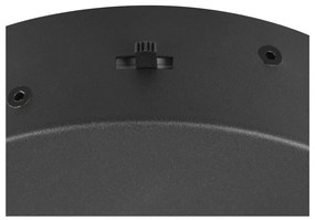 Матово черно LED затъмняващо се висящо осветително тяло Darvin – Trio