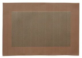 Horecano - Подложка за хранене PVC 45x30см кафява ST010239 CN-(181152-5)