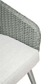 Светлосив градински комплект за отдих Bistro – Unique Furniture