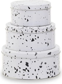 Метални кутии в комплект 3 бр. за торти Speckled – Premier Housewares