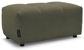 Табуретка от прежда с примки от букле в цвят каки Roxelane – Bobochic Paris