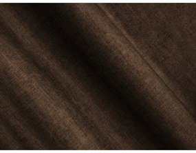 Тъмнокафяв кадифен диван 250 cm Loretto – Cosmopolitan Design