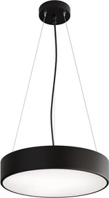 Пендел CLEO 3xE27/24W/230V Ø 40 см черен