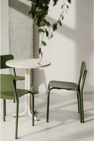 Зелен градински стол метален Kei – noo.ma