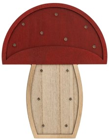 Детска нощна лампа с батерии atmosphera Mushroom 18x23cm, MDF