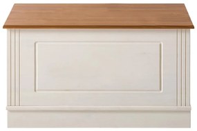 Бяла ракла от масивен бор 80x45 cm Anita – Støraa