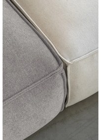 Светлосив модулен диван (десен ъгъл) Flex Felix – Miuform