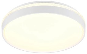 Бяло LED осветително тяло за таван ø 47 cm Spacy – Trio