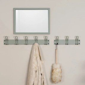 Зелено-сива метална закачалка за стена Miles - Spinder Design