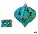 Комплект Коледни Топки Диамант Син Пластмаса 8 x 9 x 8 cm (12 броя)