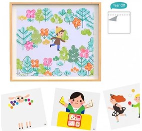 Tooky Toy - Творческа книжка, Рисуване с пръсти II, Въображение