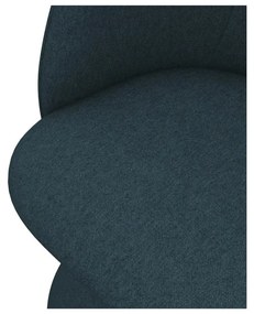 Тапициран трапезен стол в петролен цвят Maia – Makamii