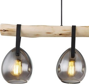 Плафон APP1775-4CP WOOD GREY