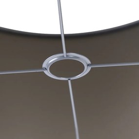 Абажур от кадифе сив 50/50/25