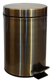 Кошче за отпадъци 17x26 см, неръждаема стомана/бронзово покритие