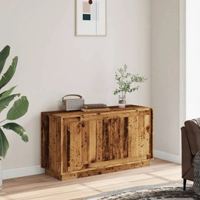 857139 vidaXL Бюфет, cтаро дърво, 102x35x55 см, инженерно дърво