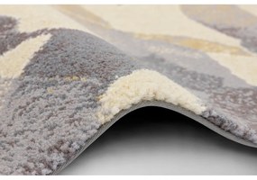 Бежов вълнен килим 100x180 cm Florid - Agnella