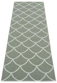 Зелена пътека за открито и закрито 70x225 cm Kotte Army Sage – Pappelina