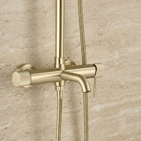 Комплект за душ Rea Lungo Stripe Brush Gold