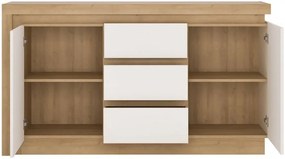 Бюфет Lynx 2D3S-Естествено-бяло