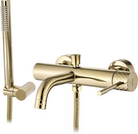 Смесител за вана Rea Lungo Diamond Gold