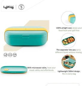 Кутия за обяд To Go – Lékué