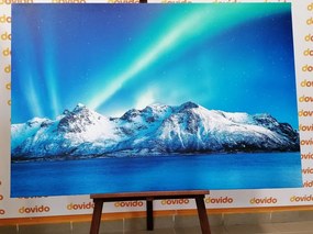 Картина на платно – Арктическо полярно сияние