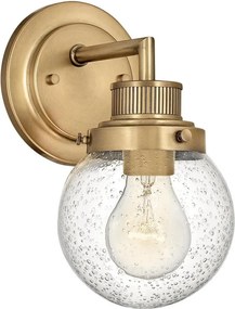 Quintiesse QN-POPPY1-HB-BATH - Стенно осветително тяло за баня POPPY 1xE27/60W/230V IP44 златисто