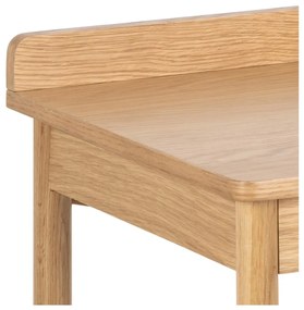 Работна маса от декор от дъб 50x110 cm Paul – Actona