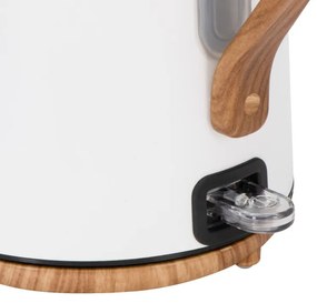 Електрическа кана Adler AD 1352, 2200W, 1.7 л, STRIX, Въртяща се основа, Автоматично изключване, Бял