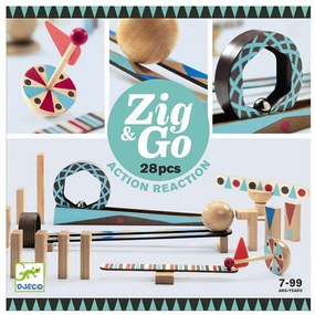 Djeco - Конструктор Zig & Go 28 части DJ05640