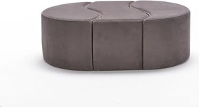 Сива табуретка Alya - Artie