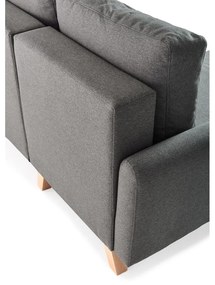 Тъмно сив променлив диван ъглов диван Pop - Bonami Selection