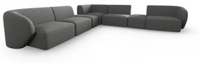 Сив променлив ъглов диван Shane - Micadoni Home