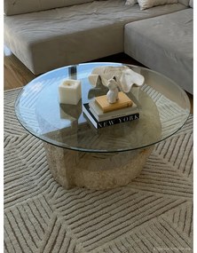 Кремав ръчно изработен вълнен килим подходящ за пране 170x240 cm Almond Valley – Lorena Canals