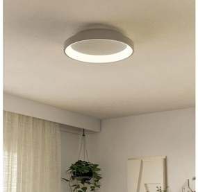 Eglo 901248 - LED Димируем плафон LORETELLO LED/12W/230V бял + д.у.