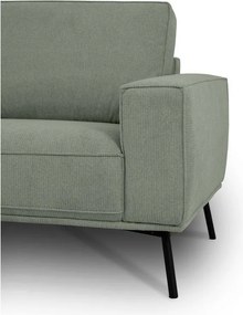 Зелен шенилов ъглов диван (ляв ъгъл/L форма) Amsterdam – Scandic