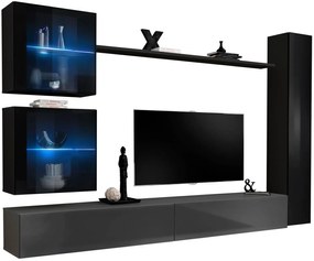 Холна секция Swiss XVIII-Black - Gray