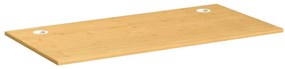 352751 vidaXL Плот за бюро 80x40x1,5 см бамбук