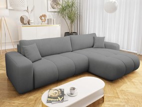 Ъглов диван Furyn L Maxi-Тъмносив