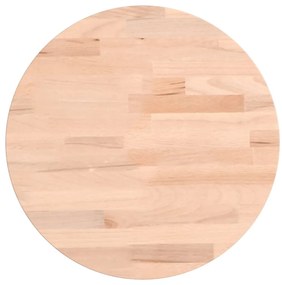 355920 vidaXL Плот за маса Ø30x4 см кръгъл масивен бук