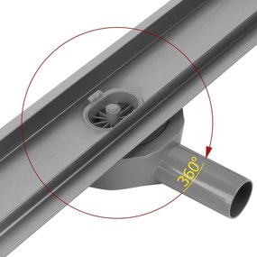 Линеен отводнител REA Neox pro Titan 80