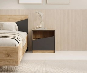 Нощно шкафче Arson Plus-Fusiko-Mavro