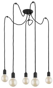 Пендел QUALLE 5xE27/60W/230V паяк