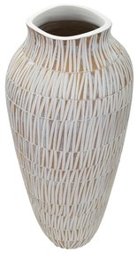 Бяла ваза от полирезин (височина 50 cm) Stiky – Mauro Ferretti