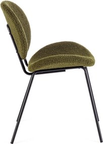 Тапициран трапезен стол в цвят каки Maddie – Yes Everyday