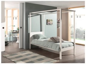 Бяло детско легло 90x200 cm PINO CANOPY – Vipack